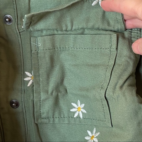 Gap Green Floral Utility Jacket - NEW🌼 - Picture 6 of 15
